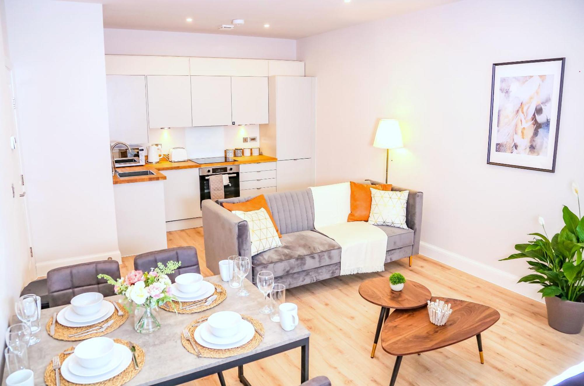 Shrewsbury Apartments By Bevolve - Free Parking Dış mekan fotoğraf
